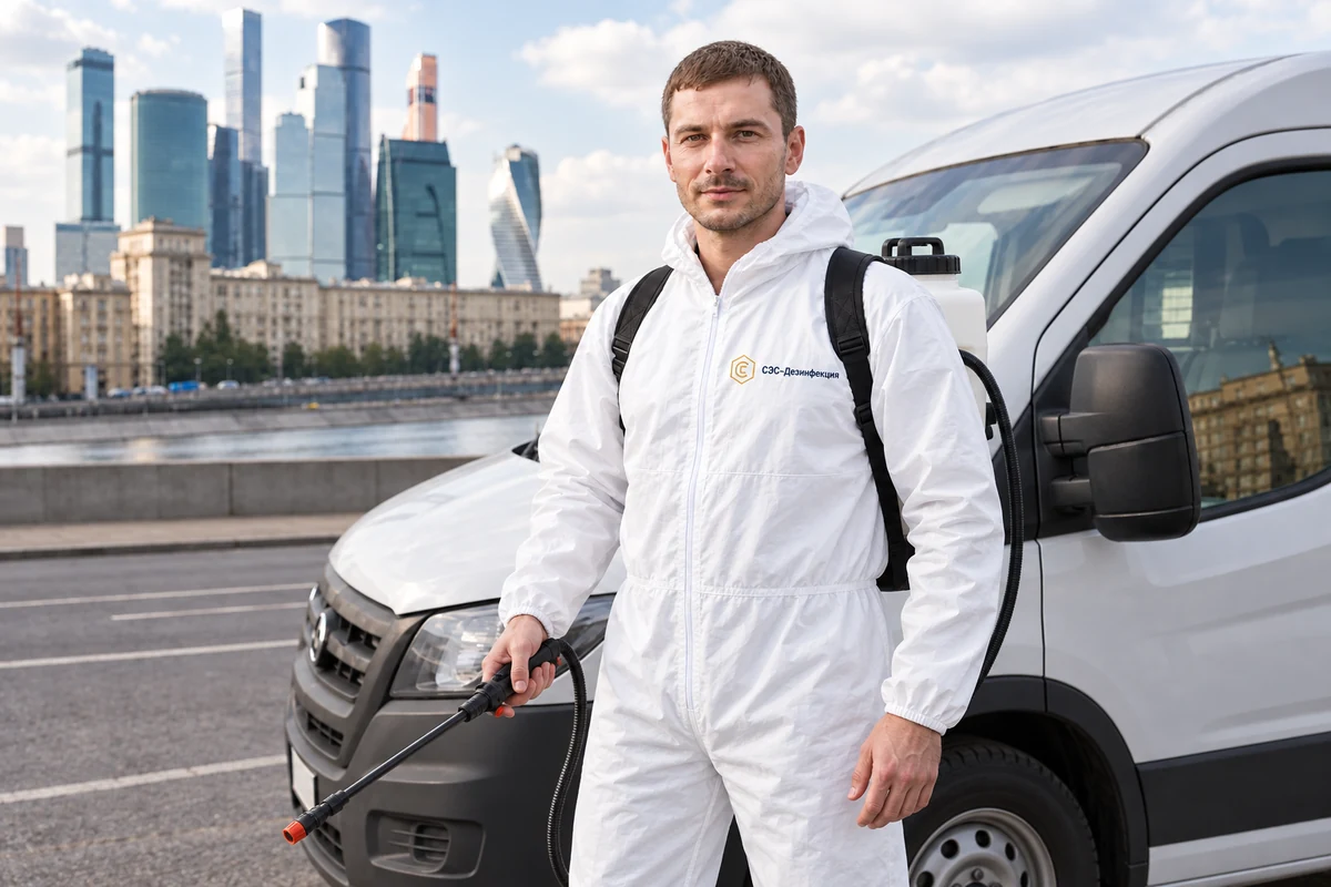 Мастер Андрей у служебного автомобиля